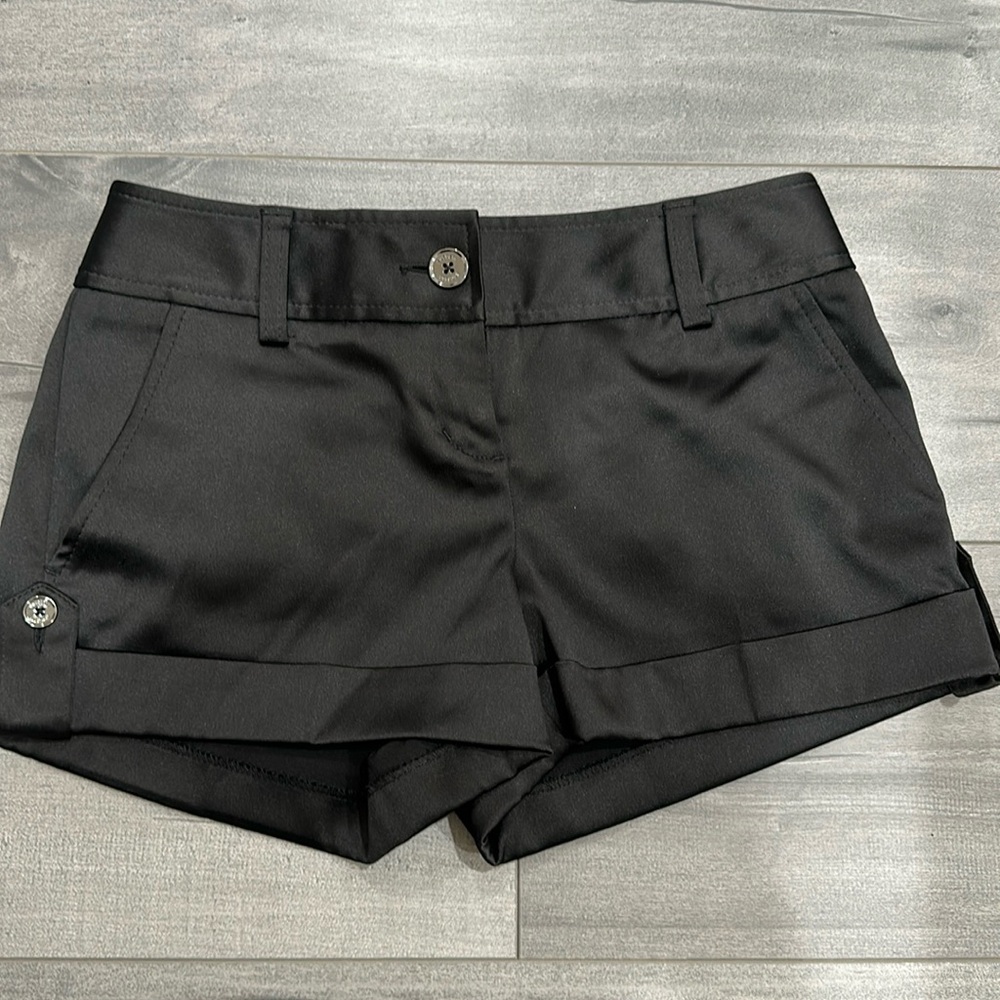 Express super low rise shorts